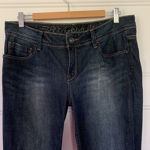 Esprit - Tube Slim Blue/Black Dark Wash Skinny Jeans - Size 32 - Picture 2 of 15